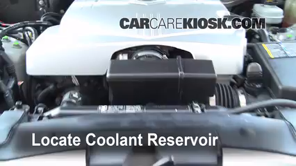 2006 Cadillac CTS 3.6L V6 Refrigerante (anticongelante) Controlar nivel de líquido